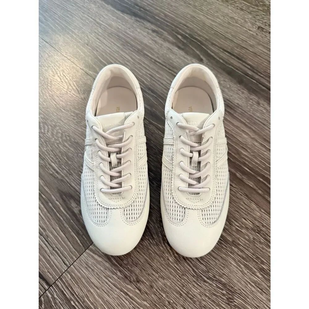 Veronica Beard Riviera Mesh Low-Top Sneakers New